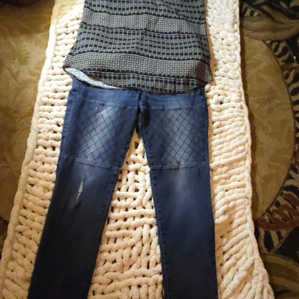 Express top and Express Jeans
